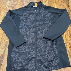 Peter Millar Black and Gray Patterned Jacket